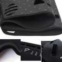 Dash Cover for 2004-2009 Subaru Outback - Polyester Dashboard Protector Mat, Black