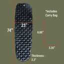 Bear Grylls Inflatable Sleeping Pad for Camping, Lightweight Hiking and Backpacking, Air Bed for Warm and Cold Weather