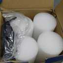 MAXTID Large Door Draft Stopper 30 Inch for Small Size Bedroom Door, Fits 0.5 to 1.7" Gaps Draft Light Blocker Black Door Draft Guard for Bottom of Doors Adjustable Twin Sided Door Draft Stopper