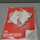 fun shack Boat Captain Costume for Women, Navy Sailor Outfit, Nautical Captain Attire, Perfect for Parties and Events (Large)