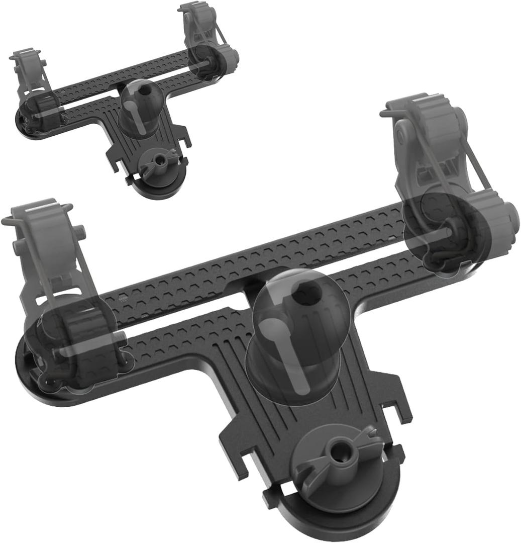 3004 2 Pack Multi-Functional Kayak Track Space-Saving Tool-Free Installation Kayak Rail Track