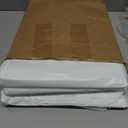 Maitys 100 Pcs 24"x24" Large White Plastic Bags with Handles Merchandise Shopping Bags for Small Business, Retail, Boutique Stores, Gifts