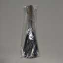 Multifunction Spatula Cooking Spoon Silicone Spatula Spoon with Wood Handle Premium Kitchen Cooking Utensil for Cooking Baking Serving Stirring Scooping Scraping (Black 1-Pack)