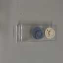 Bibs Pacifiers Color Collection, Set of 2 BPA-Free Latex Pacifiers Made in Europe, Round Nipple Baby Pacifier.