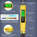 2025 All-New 4 in 1 Tds Meter Digital Water Tester - Accurate and Reliable TDS EC & Temp(C,F) Meter - 0-9999ppm - Professional Testing for Drinking Water, RO/DI System, Aquariums etc