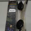 Solar Garden Firework Lights Outdoor Waterproof, 2 Pack 200 LED 8 Lighting Modes Sparklers Solar Twinkling Starburst Lights for Yard Flowerbed Pathway Fence Decorations, Multicolor, Copper Wire