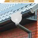 Housoutil Downspout Adapter Rain Gutter Diverter Rainwater Collection Barrel Connector for Roof Drainage Outdoor Use 10.86X9.05X6.92In