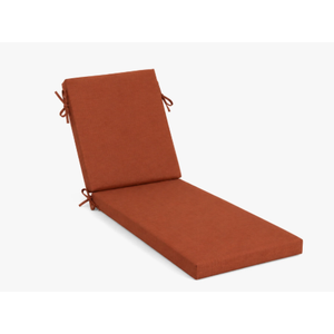 2 Pcs Chaise Lounge Cushions Outdoor,Waterproof & Fade Resistant Patio Lounge Chair Cushions for Outdoor Furniture, Chaise Cushion with Ties for Pool, Lawn and Beach, 75.1x22.8x4.7 Inch