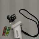 1200X Handheld Portable Microscope for Kids Digital Scope 2.0" Screen Rechargeable STEM Toy Slide Kit Pocket Science Gift for Children Ages 6-12 Students (White)