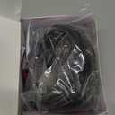 BARSDAR Claw Clip Short Human Hair Ponytail Extension - DIY Styles 8 Inch Real Human Hair Gray Messy Bun Hairpieces for Women - Thick Natural Short Ponytail with Bendable Metals Daily Wear