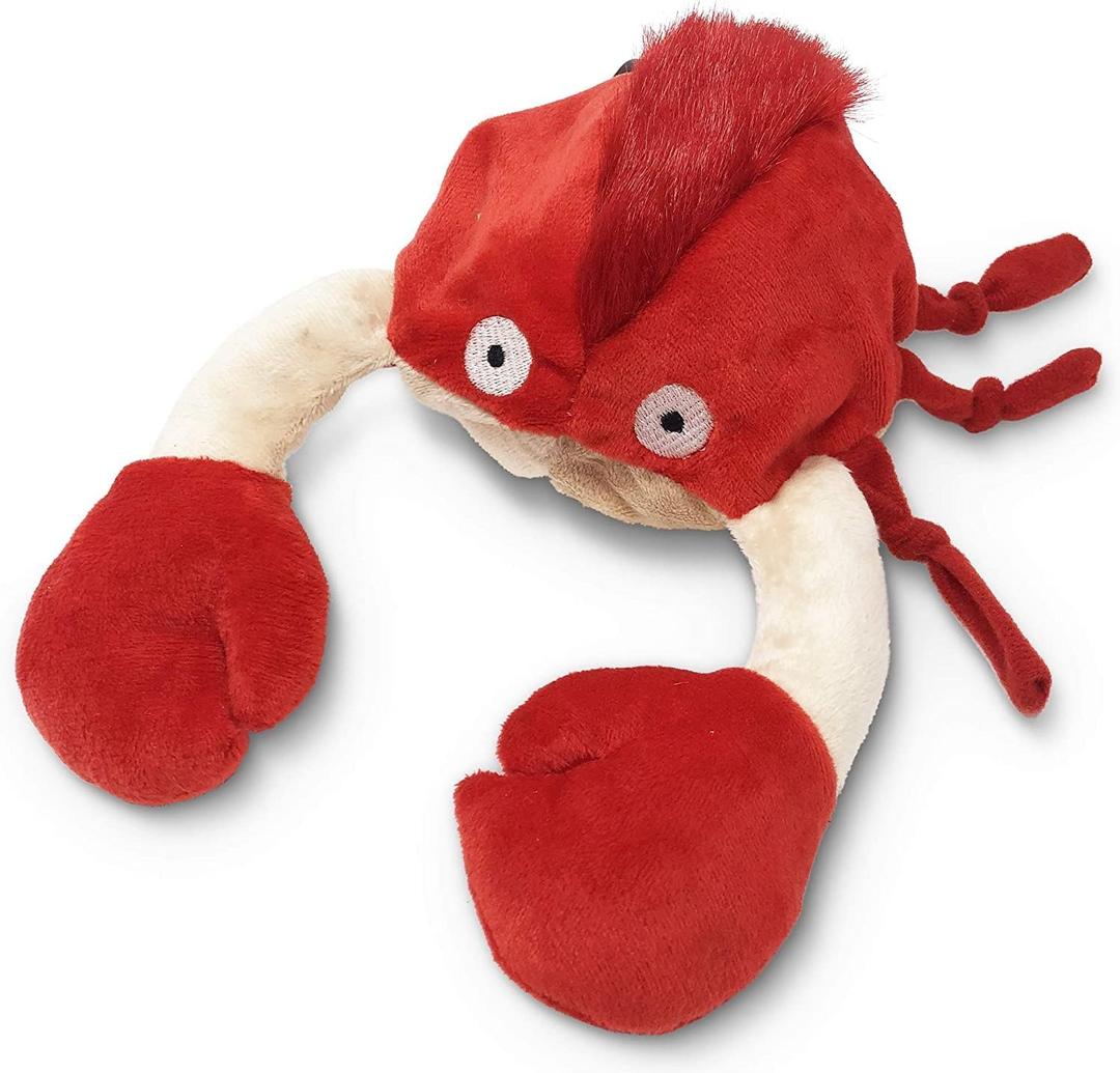 Hyper Pet Doggie Pal Interactive Dog Toys (Dog Toy that Wiggles, Vibrates, and Barks Plush Toys for Boredom and Stimulating Play) (Full Unit, Crab)