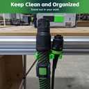 Clamp Holder, Bench Dog Holder,Hose Holder- Utility Storage Rack- Compatible with Festool MFT/3 Table