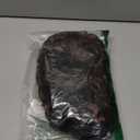 Fun Shack Men's Curly Brown Wig & Moustache Set Adult Costume (Black)