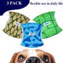 MICOOYO Belly Bands for Male Dogs, 3 Pack Reusable Dog Diapers Male for Puppy Doggie, Washable Male Dog Wraps (L, Rainforest)