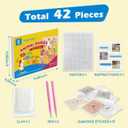 CHARTEKS Diamond Painting Kit for Kids & Adults, Diamond Art with Innovative Diamond Stickers & Coated Paper Base, Mess-Free Letter Size (8.5"x11") DIY Craft for Home Decor, Christmas New Year Gifts