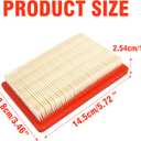 951-10298 Air Filter Lawn Mower Compatible for Kohler XT149 XT173 XT-6 XT-7 14 083 01-S MTD 951-10298, Premium Lawn Mower Air Cleaner Part