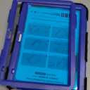 SEYMAC stock Case for iPad (A16) 11th/10th Generation 11''/10.9'' 2025/2022, Full Body Drop Protection Case with Screen Protector &360° Rotate Hand Strap/Stand, Blue+ Black