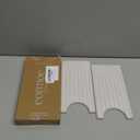 Kitchen Sink Faucet Mat - 15.7in Diatomite Sink Protectors for Kitchen Sink, Stone Sink Splash Guard for Kitchen Counter Sink Accessories (Light Grey, 15.7'' x 3.9'')