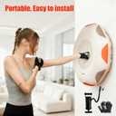 Punching Bag for Adults, Sunchic 2026 New Boxing Machine with Boxing Gloves and Air Pump, No Stand Required, Wall-Friendly Design,The Faster You Punch, the Stronger the Suction to the Wall