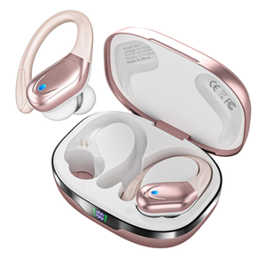 Wireless Earbuds Bluetooth Headphones 80hrs Playback Ear Buds Power Display with Noise Canceling Mic Headsets for Sports/Workout/Running