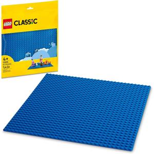 2 x LEGO Classic Blue Baseplate 11025 Building Toy Set for Preschool Kids, Boys, and Girls Ages 4+ (1 Pieces)