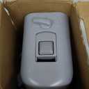 Retractable Baby Gate for Stairs, 55" Wide Mesh Dog Gate Indoor, 34" Tall Child Gate for Doorways, Hallways, Deck, Indoor Outdoor Pet Baby Safety Essentials for Home, Grey (Gray)