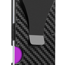 RFID Signal Blocking Minimalist Wallet for Men,Carbon Fiber Money Clip Wallet Credit Card Holder for Husband Business Partner Pocket Wallets