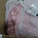 MAXYOYO Folding Sofa Bed, L-Shaped Convertible Sofa Bed with Armrest Foldable Sleeper Couch with Pillow, Portable Fold Out Chair Comfy Floor Couch Lounge for Living Room Bedroom, Pink, Double