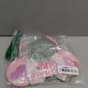 Handmade Birthday Mouse Ears Headband for Women Girls, Pink Happy Birthday Ears for Party Dress Up Decorations Hair Accessories