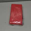 Creative Converting 50-Count Touch of Color Paper Dinner Napkins, Classic Red