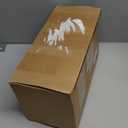 XPCARE 100Pcs Paper Gift Bags 5.25x3.25x8.25'', Small Paper Bags with Handles Bulk, Kraft Paper for Birthday Party Favors, Shopping, Retail (White)