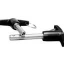 1Pc Stainless Steel T - Handle Lock Pins, 0.63""Pin Dia. 3.15""Usage Length Push-Button Quick Release Pin Safety Pin Handle Stop Pin with Lanyard Cable (Pin Dia(MM):16, Usage Length(MM):80)