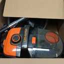 Aspiron Canister Vacuum, Upgraded 1600W Bagless Canister Vacuum Cleaner, Auto Cord Rewind, H13 HEPA Filter, 4Qt Large Capacity, 5 Tools for Hard Floors, Carpet, Pet, Upholstery, Tiles, Coral