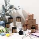 Lounsweer 10 Pcs Funny Pastor Appreciation Gifts, 3.5 oz Scented Candle for Men Women Man of God Father Godfather Birthday Retirement Ordination Christian Gift for Pastors, Preacher's Wife (Brown)