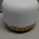 Oil Diffuser, 500ml Essential Oil Diffusers with 2 Mist Mode 4 Timers7 Ambient Light Waterless Auto Off, Diffusers Large Room Home Office (Log Color-no Oils)