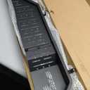 2 Pcs Metal Front Door Pocket Organizer Compatible with 2018-2025 Jeep Wrangler JL JLU 4XE,2020-2025 Gladiator JT Storage Box (Not Fit for Power Seats)