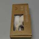 2PC Wooden Baby Bunny Rattle & Crochet Doll Plush Stuffed Rabbit Animals Toy for Newborn Baby 3-6 Months | 100% Handmade Infant Soothe Toys for Sensory and Early Grips Development