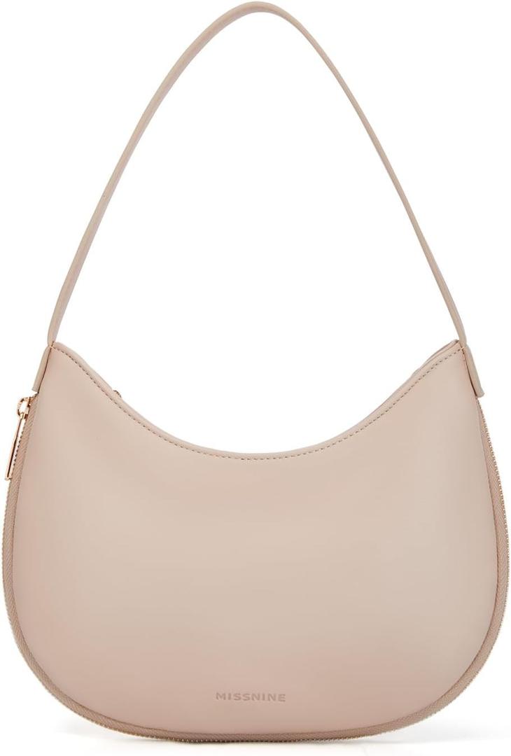 Missnine Hobo Bag Purses and Handbags for Women Top Handle Handbags with Pocket Zipper (11-khaki)