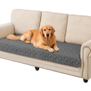 Ameritex Pet Bed Cover Dog Bed Blanket for Sofa and Furniture Waterproof New Pattern Design (30x70 Inch, Dark Grey)