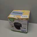 GreenLife Digital Rice Cooker, 2-Cups Uncooked/4-Cups Cooked, Removable Nonstick Ceramic PFAS-Free Pot, One-Touch Presets, Oats, Quinoa, Brown Rice, Auto Keep Warm, Fuzzy Logic Tech, 1.5QT, Black