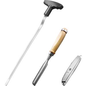 Golf Grip Tape Removal Tool Kit, Grip Remover Saver Perfect for Regripping Graphite and Golf Club Steel Shafts