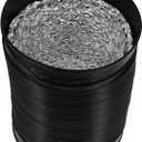 HOMSFOU 1pc Flexible Foil Air Hose Thick Pvc Vent Ducting Exhaust Hose for Air Conditioners Easy Installation for Home Ventilation (300x15cm)
