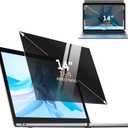 Yamaya 14 Inch Laptop Privacy Screen, Removable 16:9 Aspect Privacy Filter Screen Protector, Anti Peeping