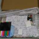 16" Led Drawing Board for Kids with 18 Tracing Stencils - Light up Led Note Board, 2026 Birthday Gifts for Boys Girls Ages 5 6 7 8 9 10 12+ Year Old, Magic Glow Art Toys for 6 7 8 9 10 Year Old, 39PCS (White)