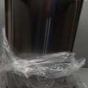 LUNIZ Kitchen Trash Can Super Large Capacity Stainless Steel Trash Can 50L Office Home Kitchen Outdoor Indoor Foot-Type Sortable Trash Can Office Wastebasket (Silver)