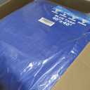 TARPAL 40x40 feet Blue tarp, 8mil Medium Duty tarps Waterproof, Tear Resistant with Metal Grommets, Suitable for Outdoor Tent Emergency rain Cover,Floor tarp,and Other uses.