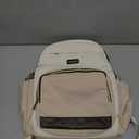 LOVEVOOK Laptop Backpack for Women with Pouch Pocket for Large Capacity Cup,15.6 Inch Laptop Computer Bag Travel Backpack Purse,Waterproof Work Business College Teacher Backpack,Beige-Nude-Logam Plum