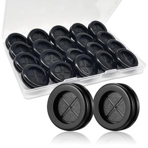20PCS 1-1/4 Rubber Grommets for Wiring Firewall Hole Plugs Wire Protection DD040-1-1/4