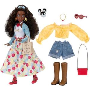 Disney ILY 4ever Fashion Dolls Inspired by Belle 11.5" Tall with 13 Points of Articulation, Two Complete Mix-and-Match Outfits and a Glittery Mickey Ring Included for You!