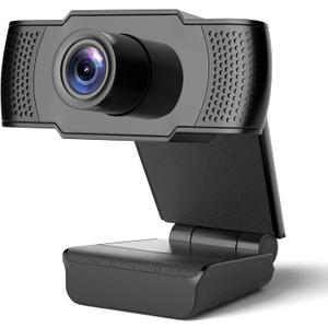 4K Webcam, Ultra 4K HD Web Cam for PC, Dual Noise-Canceling Mics, Auto Light Correction, Wide Angle Streaming Webcam,Plug and Play for Video Calling/Teams/Conferencing/Zoom